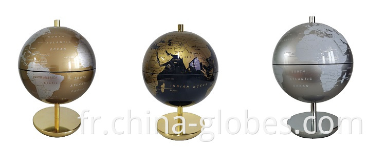 tumbler designed desktop globe 